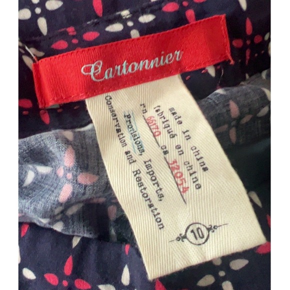 Anthropologie Cartonnier Wide Leg Palazzo Pants - Size 10 - Picture 4 of 12